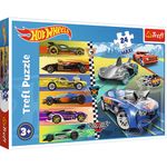Jucarii, Copii si Bebe - Jucarii si jocuri - Jocuri si puzzle - Puzzle - Puzzle Trefl 24 maxi hot wheels masinile deosebite - Infinity.ro