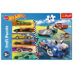Jucarii, Copii si Bebe - Jucarii si jocuri - Jocuri si puzzle - Puzzle - Puzzle Trefl 24 maxi hot wheels masinile deosebite - Infinity.ro