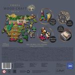 Jucarii, Copii si Bebe - Jucarii si jocuri - Jocuri si puzzle - Puzzle - Puzzle Trefl din lemn 1000 piese obiective turistice faimoase din franta - Infinity.ro