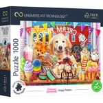 Jucarii, Copii si Bebe - Jucarii si jocuri - Jocuri si puzzle - Puzzle - Puzzle Trefl uft 1000 petrecerea catelusilor - Infinity.ro