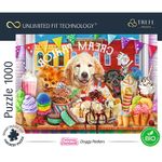 Jucarii, Copii si Bebe - Jucarii si jocuri - Jocuri si puzzle - Puzzle - Puzzle Trefl uft 1000 petrecerea catelusilor - Infinity.ro