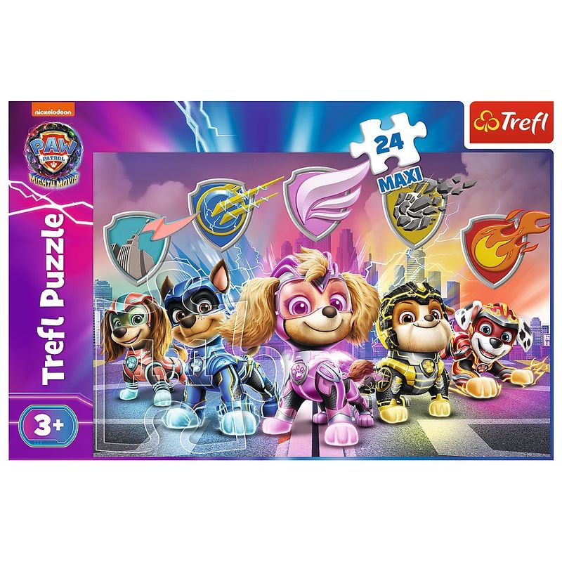Jucarii, Copii si Bebe - Jucarii si jocuri - Jocuri si puzzle - Puzzle - Puzzle Trefl 24 maxi patrula catelusilor cateii in actiune - Infinity.ro