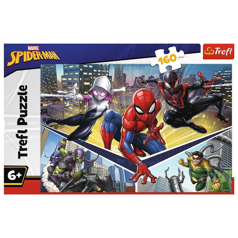 Jucarii, Copii si Bebe - Jucarii si jocuri - Jocuri si puzzle - Puzzle - Puzzle Trefl 160 Disney marvel puterea lui spiderman - Infinity.ro