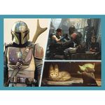Jucarii, Copii si Bebe - Jucarii si jocuri - Jocuri si puzzle - Puzzle - Puzzle 4in1 mandalorian si lumea lui - Infinity.ro