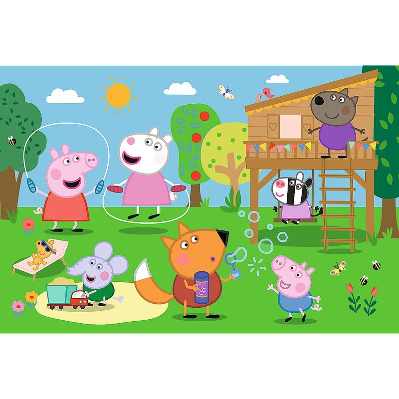 Jucarii, Copii si Bebe - Jucarii si jocuri - Jocuri si puzzle - Puzzle - Puzzle Trefl 24 maxi peppa pig distractia din iarba - Infinity.ro