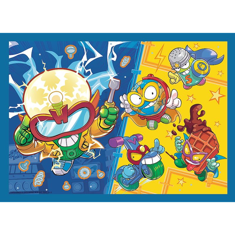 Jucarii, Copii si Bebe - Jucarii si jocuri - Jocuri si puzzle - Puzzle - Puzzle Trefl 4in1 super things super actiunea - Infinity.ro
