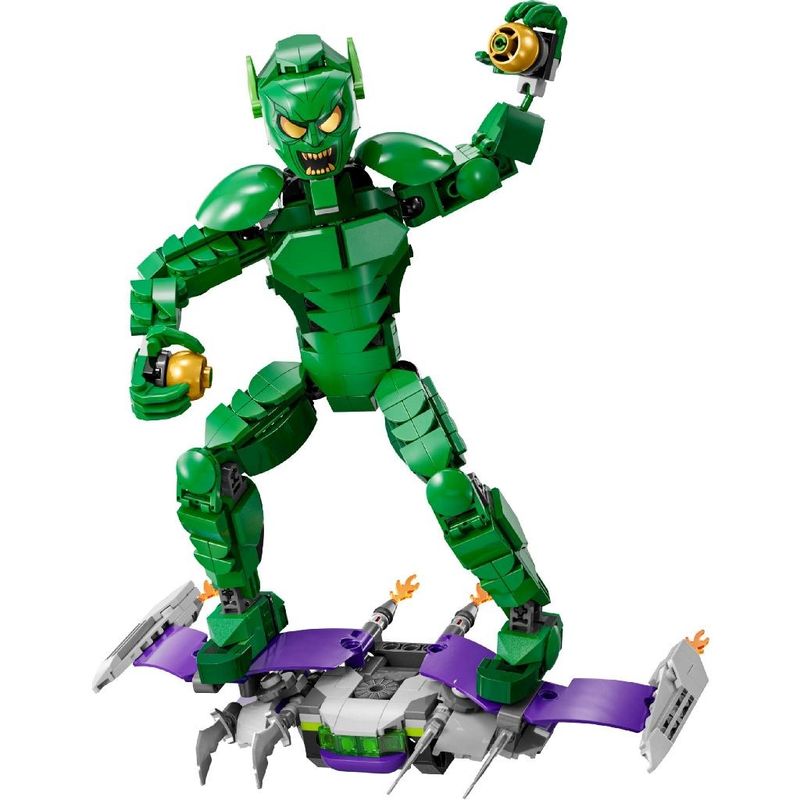 Jucarii, Copii si Bebe - Jucarii si jocuri - Seturi de constructie si cuburi - Seturi de constructie - Lego marvel super heroes figurina de constructie green goblin 76284 - Infinity.ro