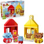 Jucarii, Copii si Bebe - Jucarii si jocuri - Seturi de constructie si cuburi - Seturi de constructie - Lego duplo rutine zilnice mesele si somnul 10414 - Infinity.ro