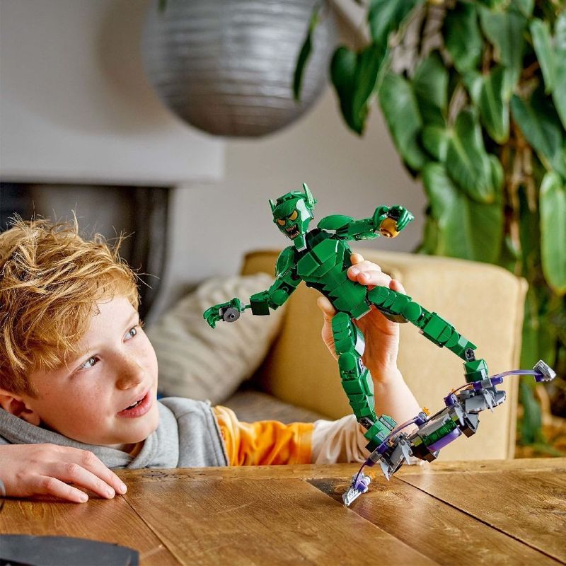 Jucarii, Copii si Bebe - Jucarii si jocuri - Seturi de constructie si cuburi - Seturi de constructie - Lego marvel super heroes figurina de constructie green goblin 76284 - Infinity.ro