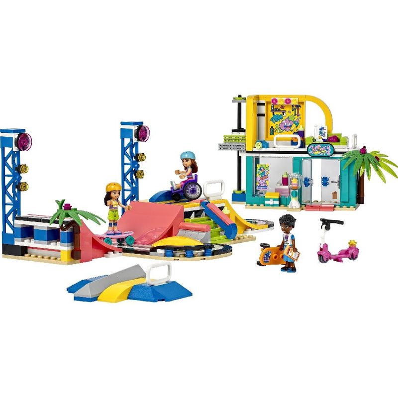 Jucarii, Copii si Bebe - Jucarii si jocuri - Seturi de constructie si cuburi - Seturi de constructie - Lego friends parc de skateboarding 41751 - Infinity.ro