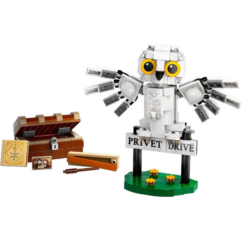 Jucarii, Copii si Bebe - Jucarii si jocuri - Seturi de constructie si cuburi - Seturi de constructie - Lego Harry Potter hedwig pe privet drive nr. 4 76425 - Infinity.ro