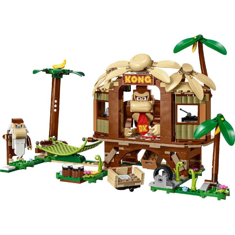 Jucarii, Copii si Bebe - Jucarii si jocuri - Seturi de constructie si cuburi - Seturi de constructie - Lego super mario set de extindere casa din copac a lui donkey kong 71424 - Infinity.ro