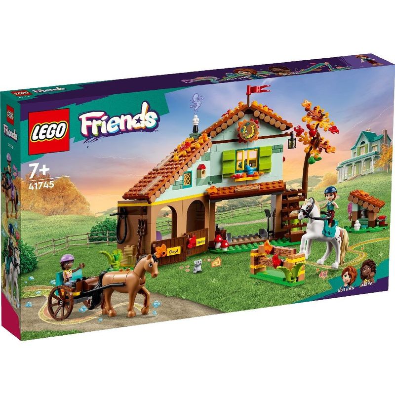 Jucarii, Copii si Bebe - Jucarii si jocuri - Seturi de constructie si cuburi - Seturi de constructie - Lego friends grajdul pentru cai al lui autumn 41745 - Infinity.ro
