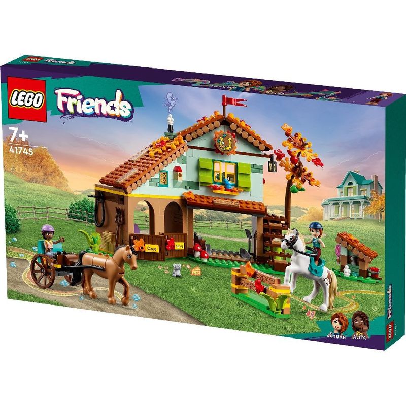 Jucarii, Copii si Bebe - Jucarii si jocuri - Seturi de constructie si cuburi - Seturi de constructie - Lego friends grajdul pentru cai al lui autumn 41745 - Infinity.ro