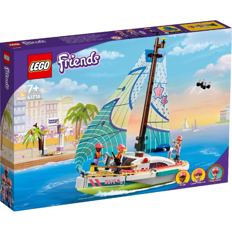 Jucarii, Copii si Bebe - Jucarii si jocuri - Seturi de constructie si cuburi - Seturi de constructie - Lego friends aventura nautica a lui stephanie 41716 - Infinity.ro