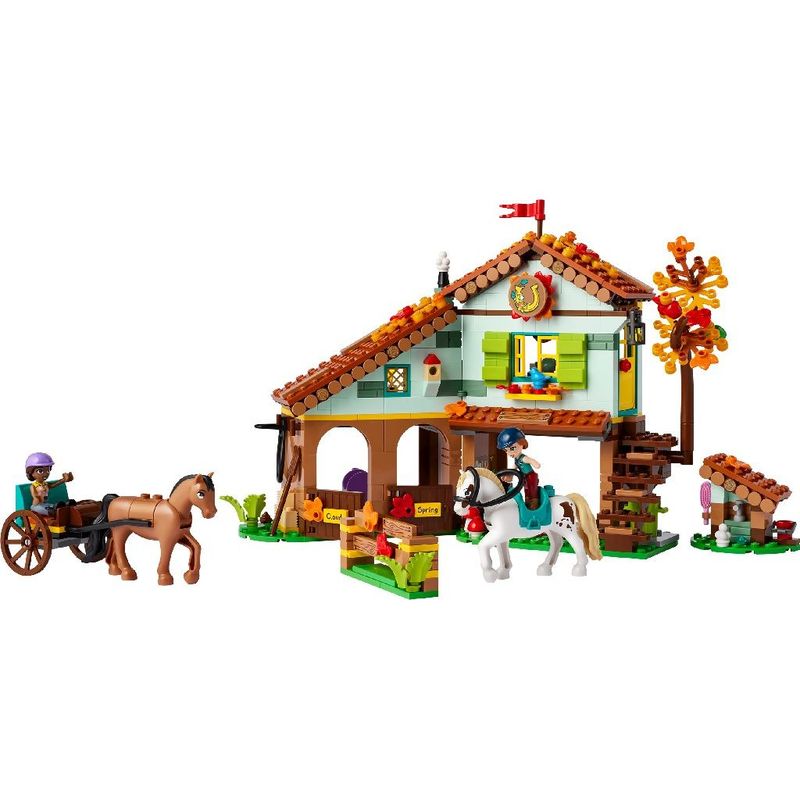 Jucarii, Copii si Bebe - Jucarii si jocuri - Seturi de constructie si cuburi - Seturi de constructie - Lego friends grajdul pentru cai al lui autumn 41745 - Infinity.ro