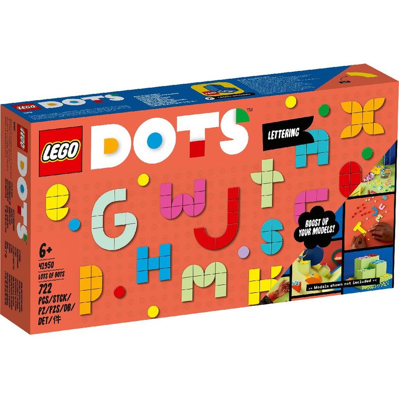 Jucarii, Copii si Bebe - Jucarii si jocuri - Seturi de constructie si cuburi - Seturi de constructie - Lego dots o multime de dots inscriptie 41950 - Infinity.ro