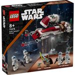 Jucarii, Copii si Bebe - Jucarii si jocuri - Seturi de constructie si cuburi - Seturi de constructie - Lego Star Wars evadare pe motocicleta de viteza barc 75378 - Infinity.ro