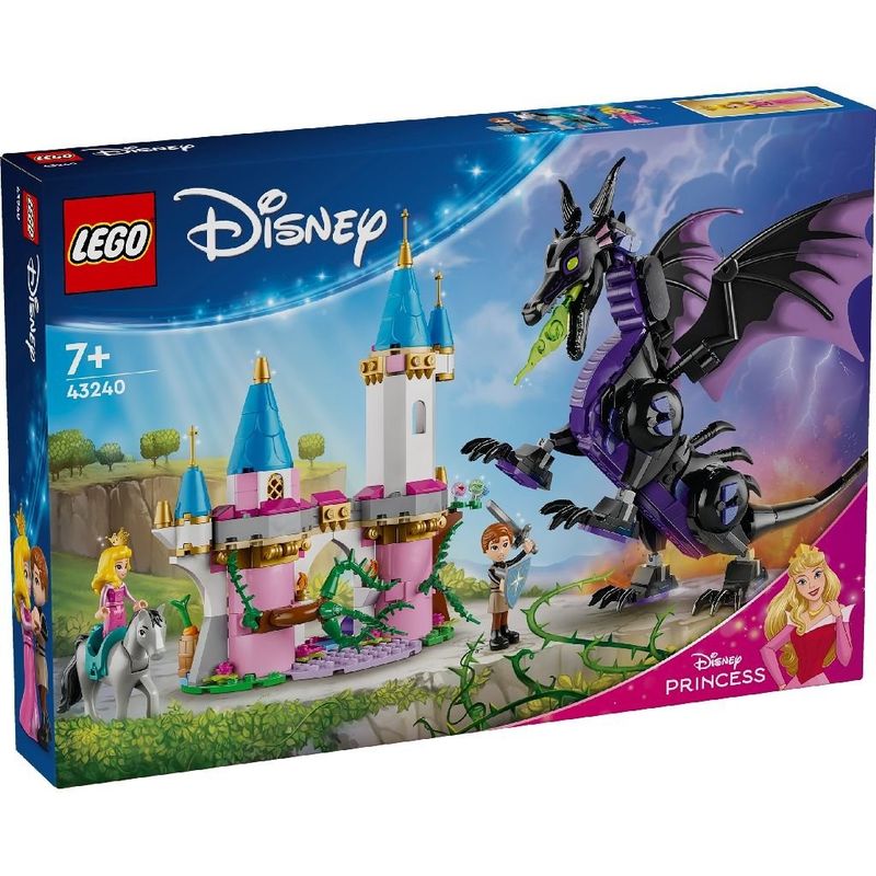 Jucarii, Copii si Bebe - Jucarii si jocuri - Seturi de constructie si cuburi - Seturi de constructie - Lego Disney princess maleficent sub forma de dragon 43240 - Infinity.ro
