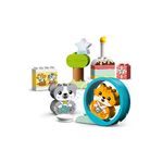 Jucarii, Copii si Bebe - Jucarii si jocuri - Seturi de constructie si cuburi - Seturi de constructie - Lego duplo primul meu catelus si primul meu pisoi cu sunete 10977 - Infinity.ro