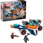 Jucarii, Copii si Bebe - Jucarii si jocuri - Seturi de constructie si cuburi - Seturi de constructie - Lego super heroes avionul de lupta al lui rocket vs ronan 76278 - Infinity.ro