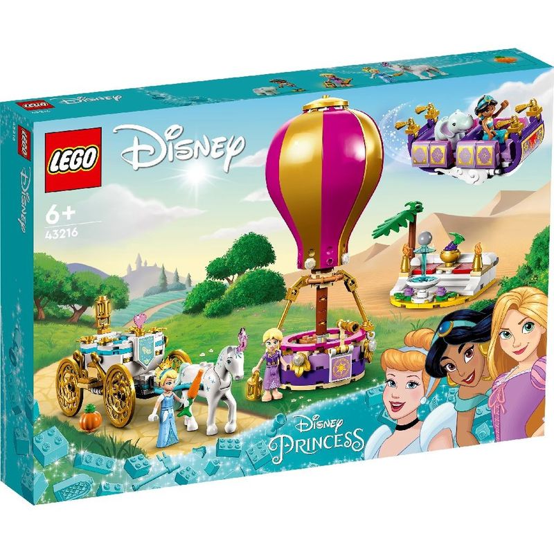 Jucarii, Copii si Bebe - Jucarii si jocuri - Seturi de constructie si cuburi - Seturi de constructie - Lego Disney princess calatoria fermecata a printeselor 43216 - Infinity.ro