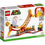 Jucarii, Copii si Bebe - Jucarii si jocuri - Seturi de constructie si cuburi - Seturi de constructie - Lego super mario set de extindere plimbare pe valul de lava 71416 - Infinity.ro