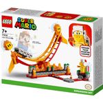 Jucarii, Copii si Bebe - Jucarii si jocuri - Seturi de constructie si cuburi - Seturi de constructie - Lego super mario set de extindere plimbare pe valul de lava 71416 - Infinity.ro
