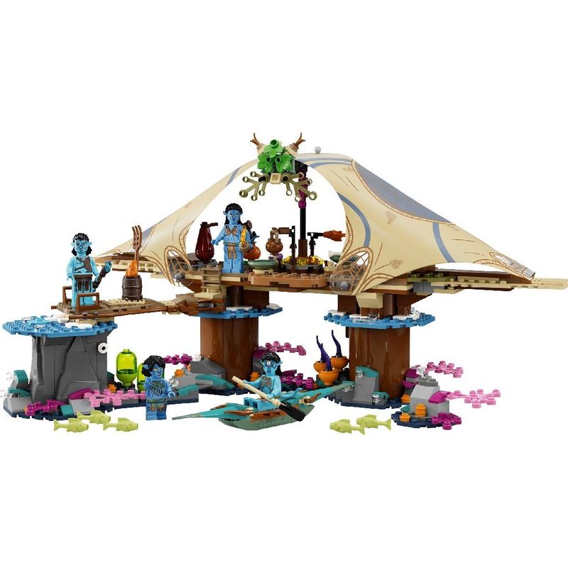 Jucarii, Copii si Bebe - Jucarii si jocuri - Seturi de constructie si cuburi - Seturi de constructie - Lego avatar casa metkayina in recif 75578 - Infinity.ro