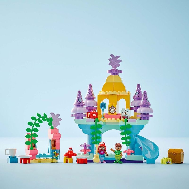 Jucarii, Copii si Bebe - Jucarii si jocuri - Seturi de constructie si cuburi - Seturi de constructie - Lego duplo palatul subacvatic magic al lui ariel 10435 - Infinity.ro