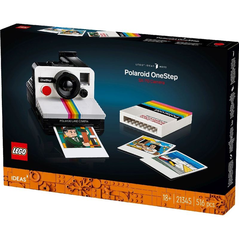 Jucarii, Copii si Bebe - Jucarii si jocuri - Seturi de constructie si cuburi - Seturi de constructie - Lego ideas camera foto polaroid one step sx 70 21345 - Infinity.ro