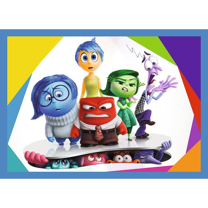 Jucarii, Copii si Bebe - Jucarii si jocuri - Jocuri si puzzle - Puzzle - Puzzle Trefl 4in1 Disney inside out 2 o lume plina de emotii - Infinity.ro
