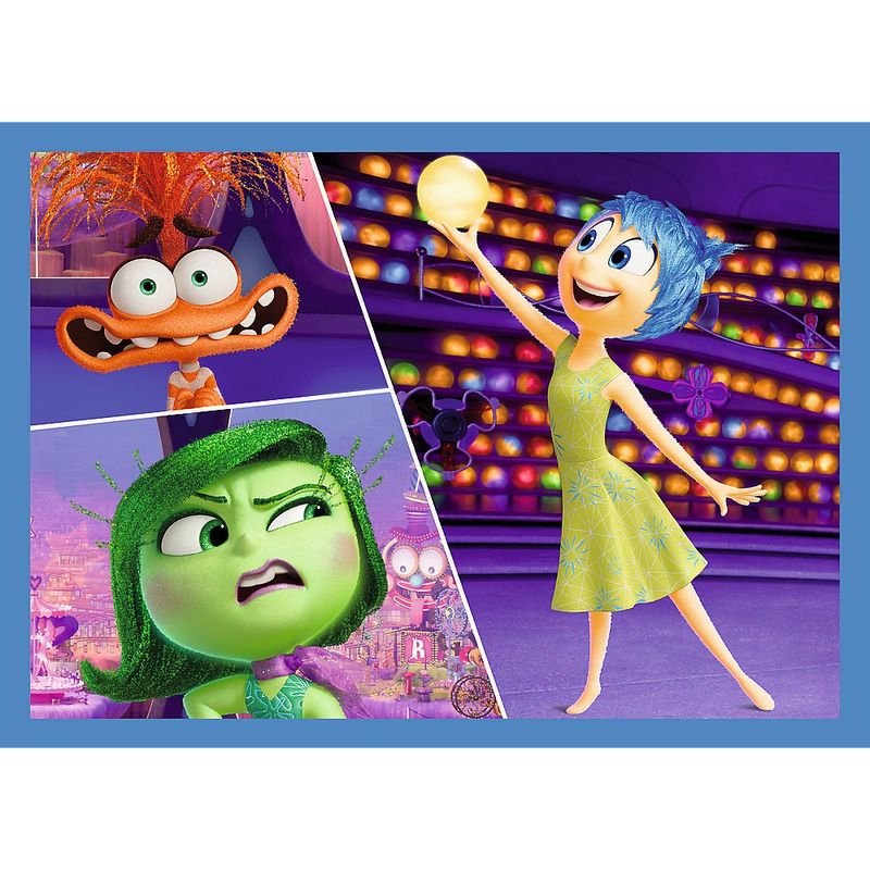 Jucarii, Copii si Bebe - Jucarii si jocuri - Jocuri si puzzle - Puzzle - Puzzle Trefl 4in1 Disney inside out 2 o lume plina de emotii - Infinity.ro