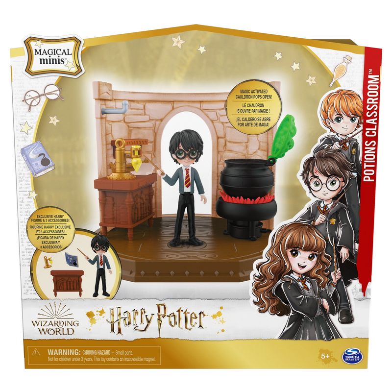 Jucarii, Copii si Bebe - Jucarii si jocuri - Figurine - Harry Potter wizarding world magical sala de clasa minis potiuni Harry Potter - Infinity.ro