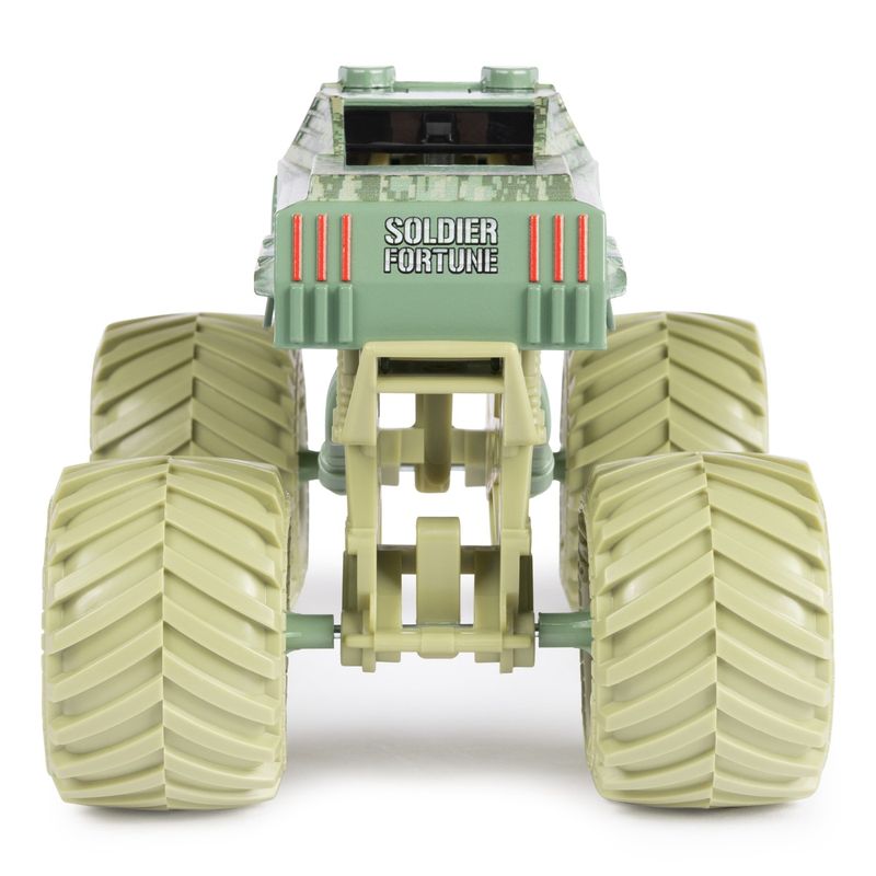 Jucarii, Copii si Bebe - Jucarii si jocuri - Vehicule si jucarii cu telecomanda - Masinute - Monster jam masinuta metalica soldier fortune scara 1:24 - Infinity.ro