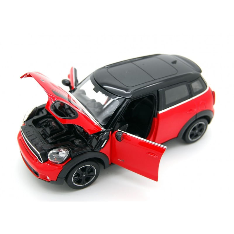 Jucarii, Copii si Bebe - Jucarii si jocuri - Vehicule si jucarii cu telecomanda - Masinute - Masinuta metalica minicooper rosu scara 1 la 24 - Infinity.ro