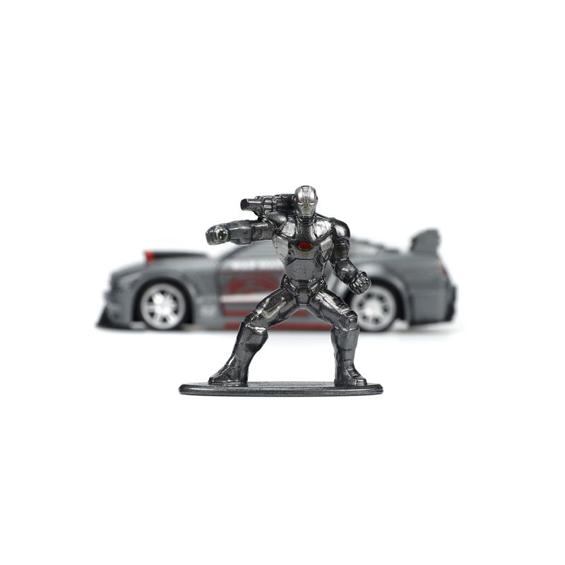 Jucarii, Copii si Bebe - Jucarii si jocuri - Vehicule si jucarii cu telecomanda - Masinute - Jada marvel masinuta metalica ford mustang scara 1:32 si figurina metalica war machine - Infinity.ro