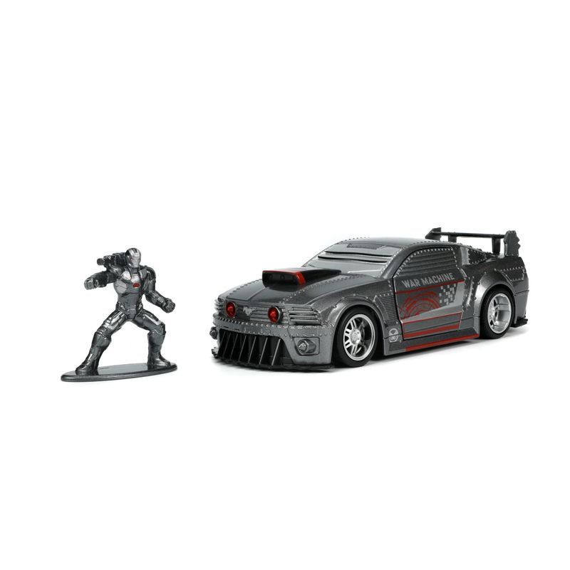 Jucarii, Copii si Bebe - Jucarii si jocuri - Vehicule si jucarii cu telecomanda - Masinute - Jada marvel masinuta metalica ford mustang scara 1:32 si figurina metalica war machine - Infinity.ro