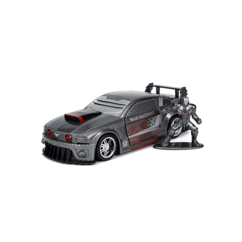 Jucarii, Copii si Bebe - Jucarii si jocuri - Vehicule si jucarii cu telecomanda - Masinute - Jada marvel masinuta metalica ford mustang scara 1:32 si figurina metalica war machine - Infinity.ro