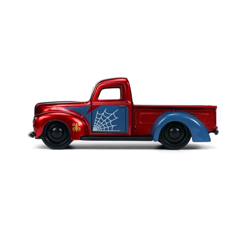 Jucarii, Copii si Bebe - Jucarii si jocuri - Vehicule si jucarii cu telecomanda - Masinute - Jada marvel set masinuta metalica ford pick up scara 1:32 si figurina metalica spider man - Infinity.ro