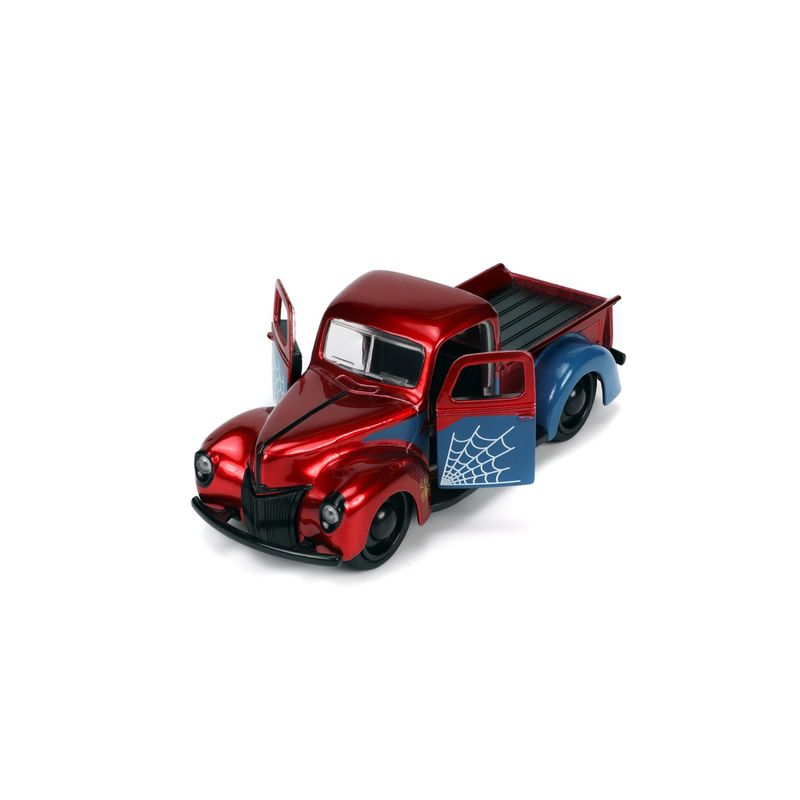 Jucarii, Copii si Bebe - Jucarii si jocuri - Vehicule si jucarii cu telecomanda - Masinute - Jada marvel set masinuta metalica ford pick up scara 1:32 si figurina metalica spider man - Infinity.ro
