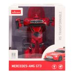 Jucarii, Copii si Bebe - Jucarii si jocuri - Vehicule si jucarii cu telecomanda - Masinute - Masinuta metalica convertibila mercedes benz gt3 rosie cu scara 1 la 32 - Infinity.ro