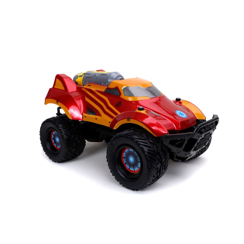 Jucarii, Copii si Bebe - Jucarii si jocuri - Vehicule si jucarii cu telecomanda - Masinute - Masinuta cu telecomanda marvel rc iron thruster scara 1:14 - Infinity.ro
