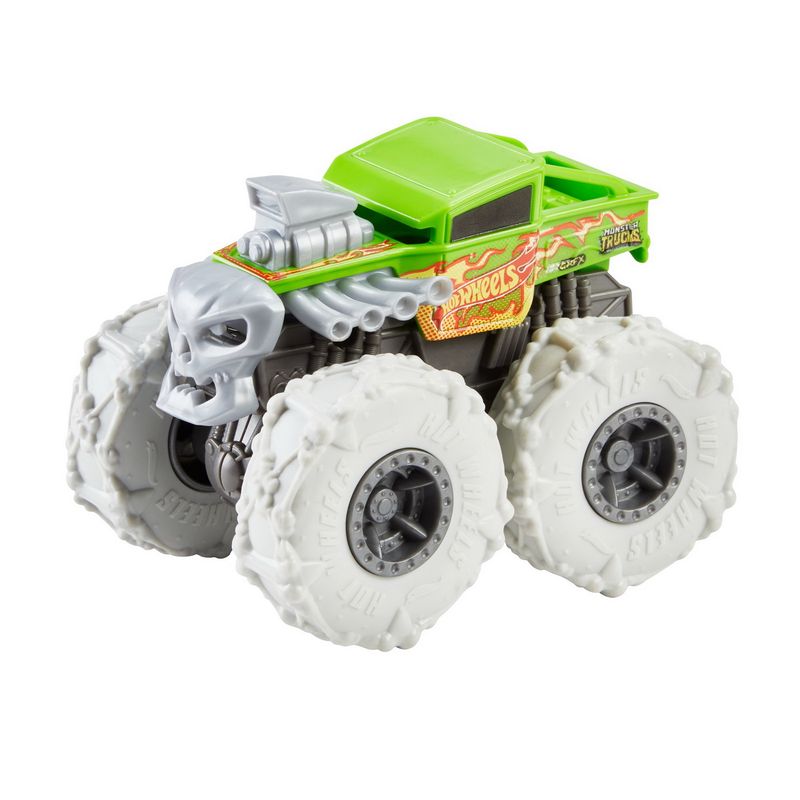 Jucarii, Copii si Bebe - Jucarii si jocuri - Vehicule si jucarii cu telecomanda - Masinute - Hot wheels monster truck masinuta twister tredz bone shaker scara 1:43 - Infinity.ro