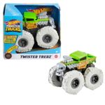 Jucarii, Copii si Bebe - Jucarii si jocuri - Vehicule si jucarii cu telecomanda - Masinute - Hot wheels monster truck masinuta twister tredz bone shaker scara 1:43 - Infinity.ro