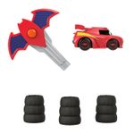 Jucarii, Copii si Bebe - Jucarii si jocuri - Vehicule si jucarii cu telecomanda - Masinute - Fisher price batwheels masinuta rosie scara 1:55 - Infinity.ro
