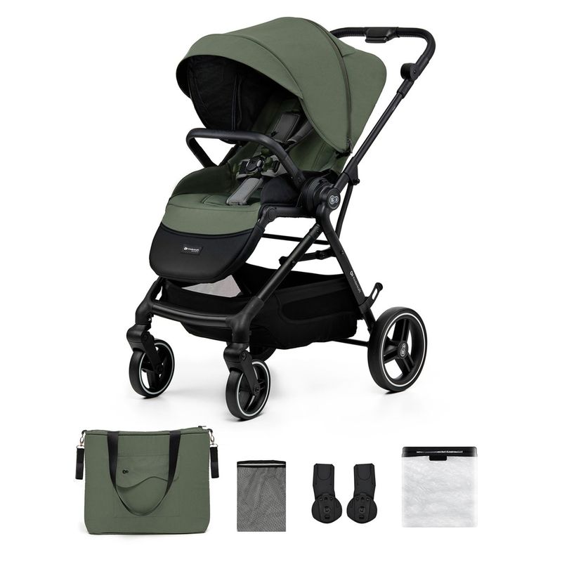 Jucarii, Copii si Bebe - Carucioare si articole de transport - Carucioare - Carucioare sport - Carucior sport Kinderkraft yoxi, green - Infinity.ro