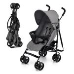 Jucarii, Copii si Bebe - Carucioare si articole de transport - Carucioare - Carucioare sport - Carucior sport Kinderkraft tik, tip umbrela, stone grey - Infinity.ro