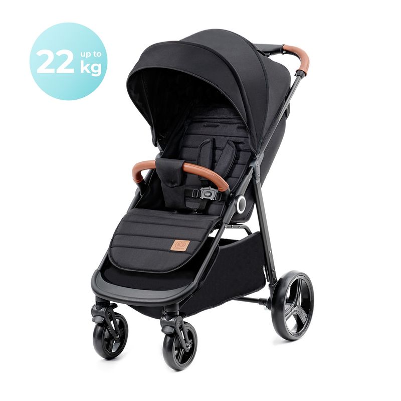 Jucarii, Copii si Bebe - Carucioare si articole de transport - Carucioare - Carucioare sport - Carucior sport Kinderkraft grande plus, black - Infinity.ro