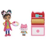 Jucarii, Copii si Bebe - Jucarii si jocuri - Papusi si accesorii - Papusi - Gabbys dollhouse set papusa 9.7cm cu pisicuta studioul de arta a lui Gabby - Infinity.ro